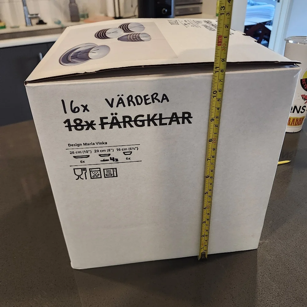 IKEA VÄRDERA Dinnerware Set